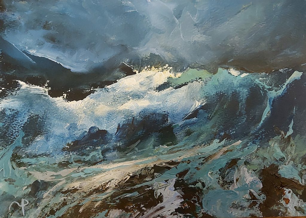 Awesome in Power - Cornwall Seascape
