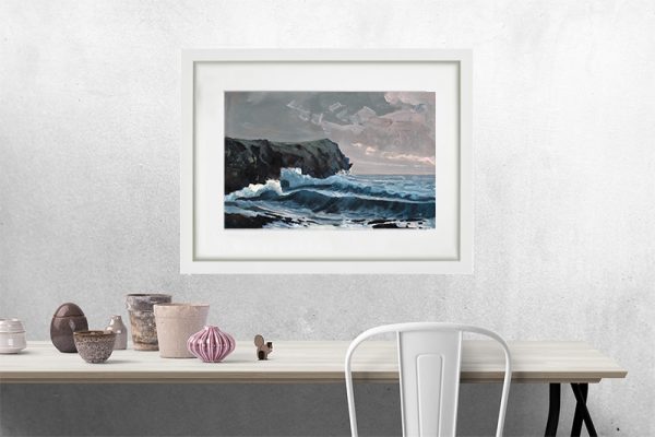 Majestic Cornwall, Acrylic Cornish Seascape