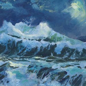 Peaks and Troughs - Cornish Seascape